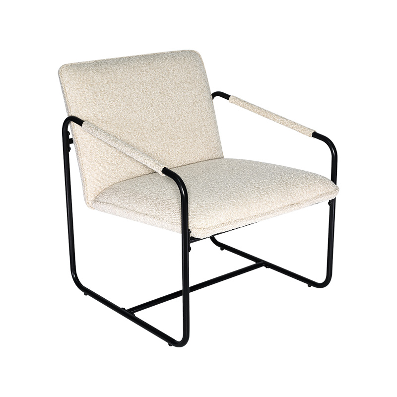 Boucle или Cormuoy Fabric Steel Office Lounge Caster/Accent Staud/Arm Stage Sweprested Seat and Rack
